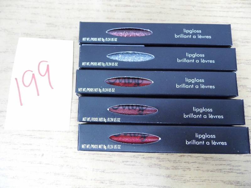 lot 199 image: Lot of 5 MBY Lip Gloss