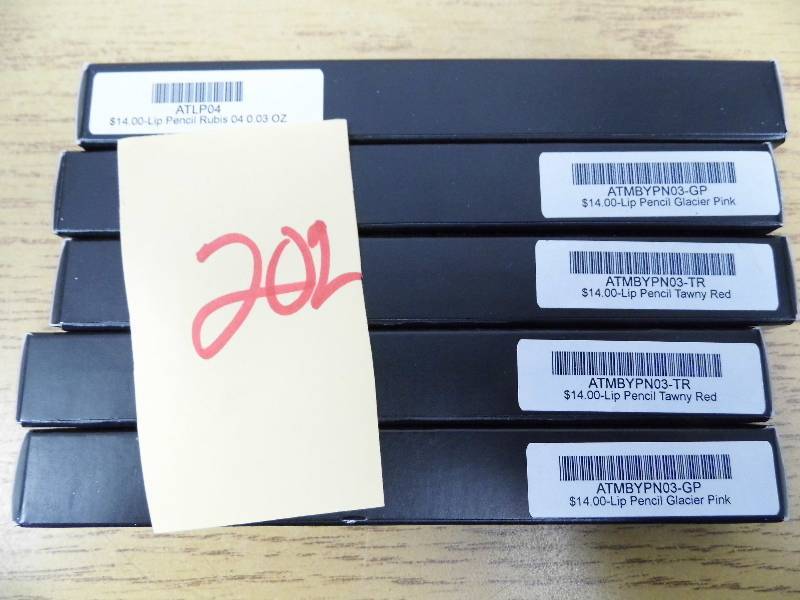 lot 202 image: Lot of 5 MBY Lip Pencils