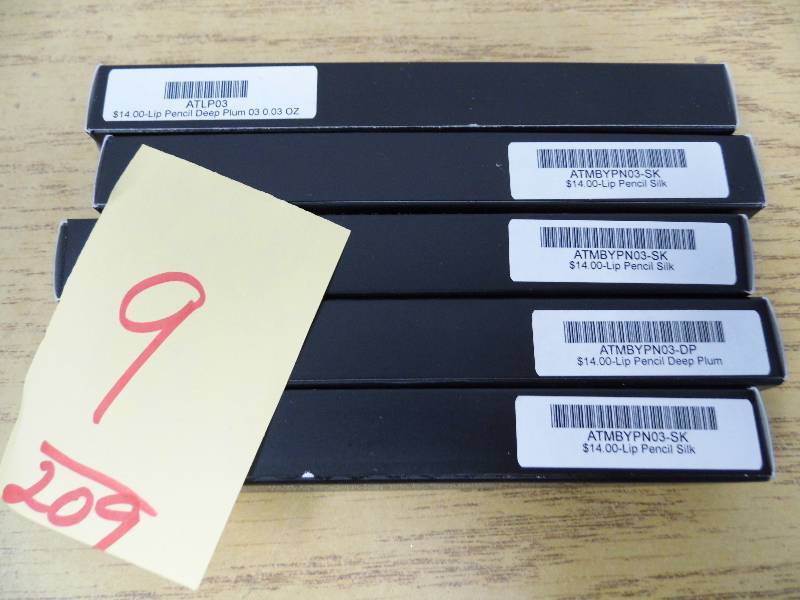 lot 209 image: Lot of 5 MBY Lip Pencils