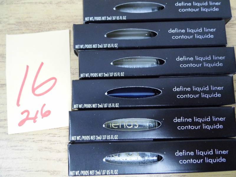 lot 216 image: Lot of 6 Liquid Eyeliner