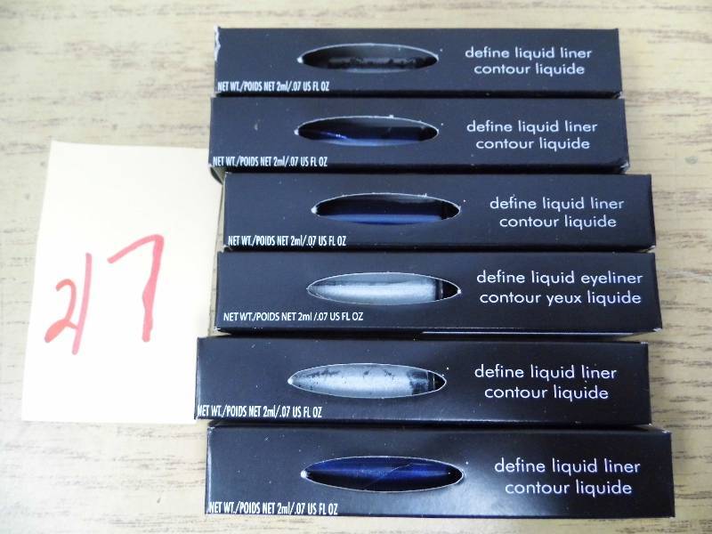lot 217 image: Lot of 6 Liquid Eyeliner