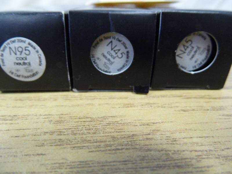 lot 233 image: Lot of 3 Hi Def Foundation