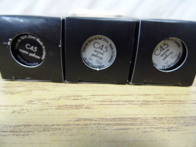 lot 240 image: Lot of 3 Hi Def Foundation