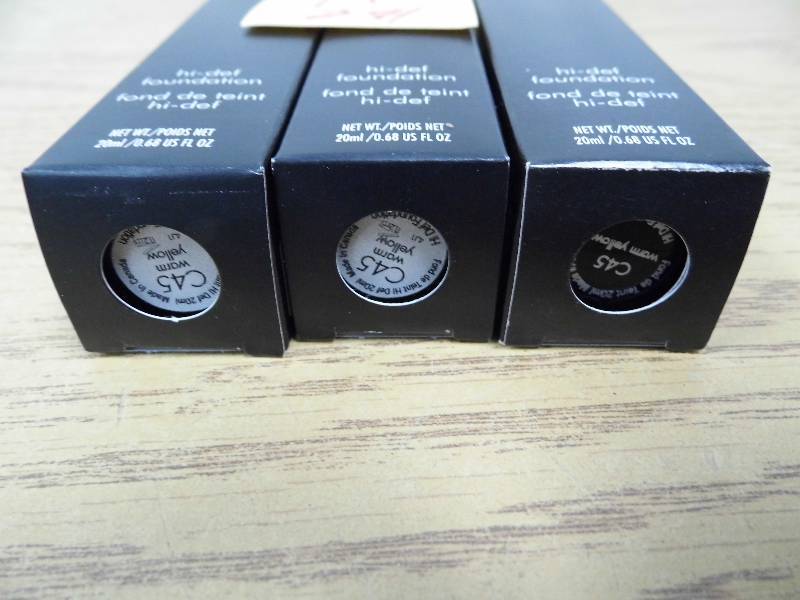 lot 241 image: Lot of 3 Hi Def Foundation