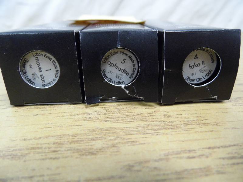 lot 249 image: Lot of 3 Illumination Lotions
