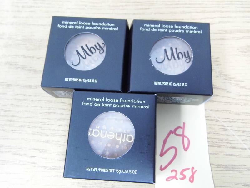 lot 258 image: Lot of 3 Mineral Loose Foundation