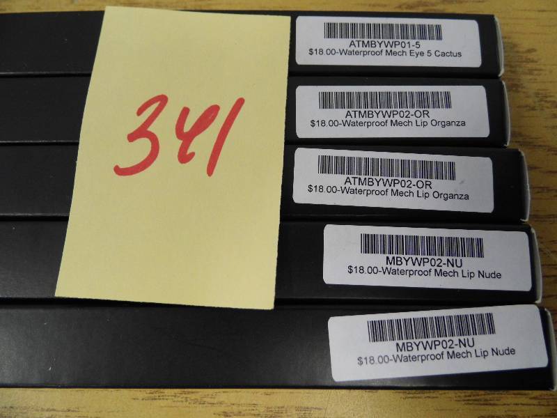 lot 341 image: Lot of 5 Eye Pencils