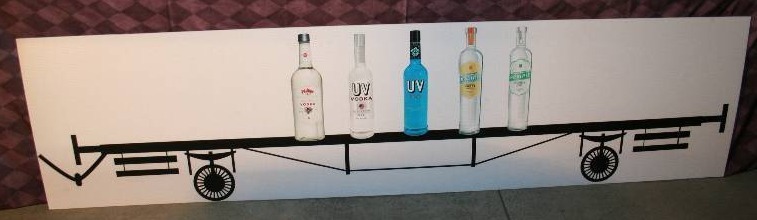 lot 19 image: Alcohol Sign