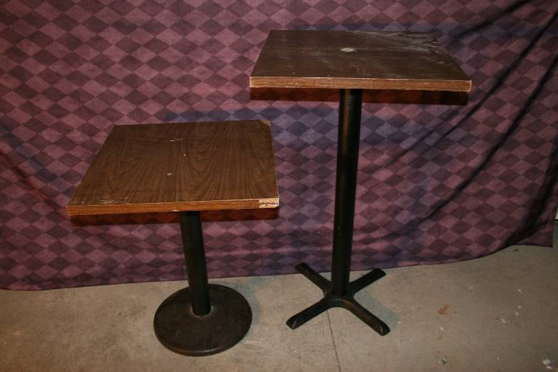 lot 34 image: Bar Tables