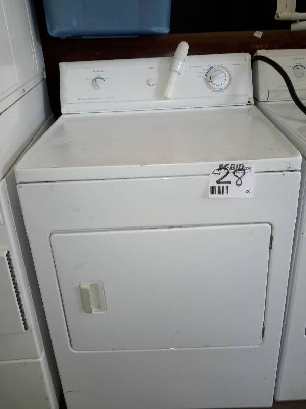 lot 28 image: ElectroluxFrigidaire,  Electric Clothes Dryer