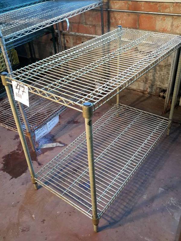 lot 47 image: Heavy Wire Shelf