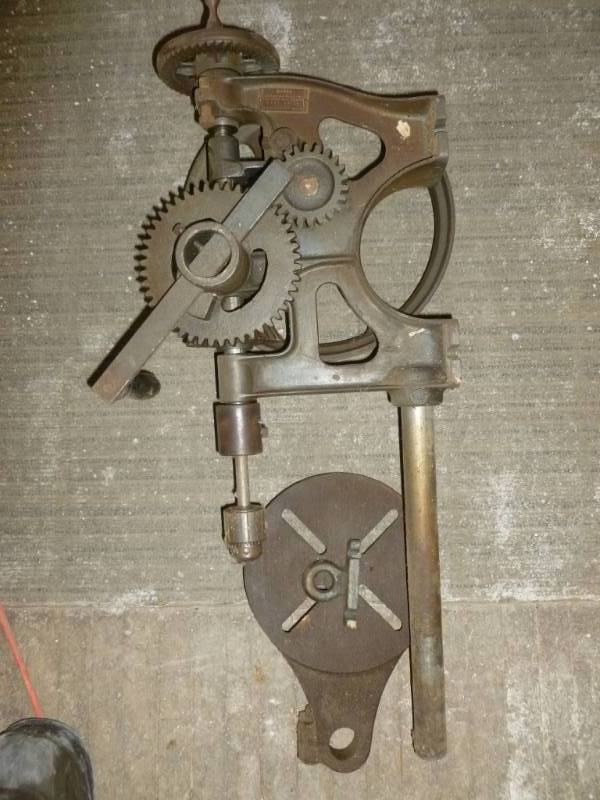 lot 6 image: Vintage Post Drill