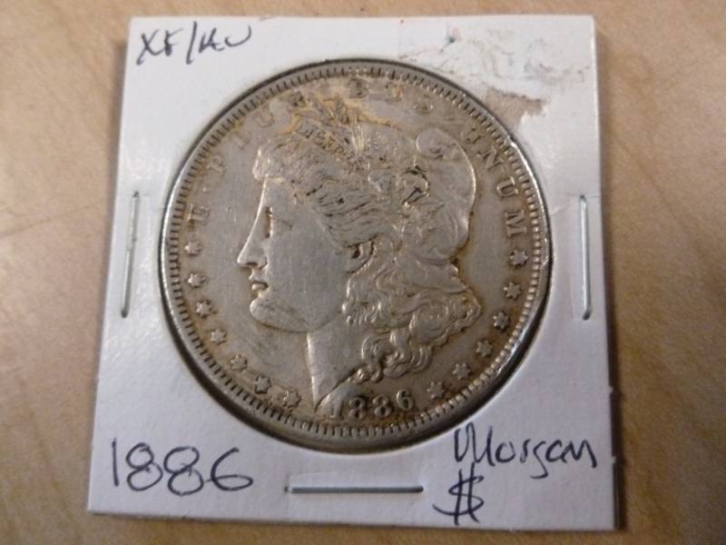 lot 9 image: Morgan Silver Dollar