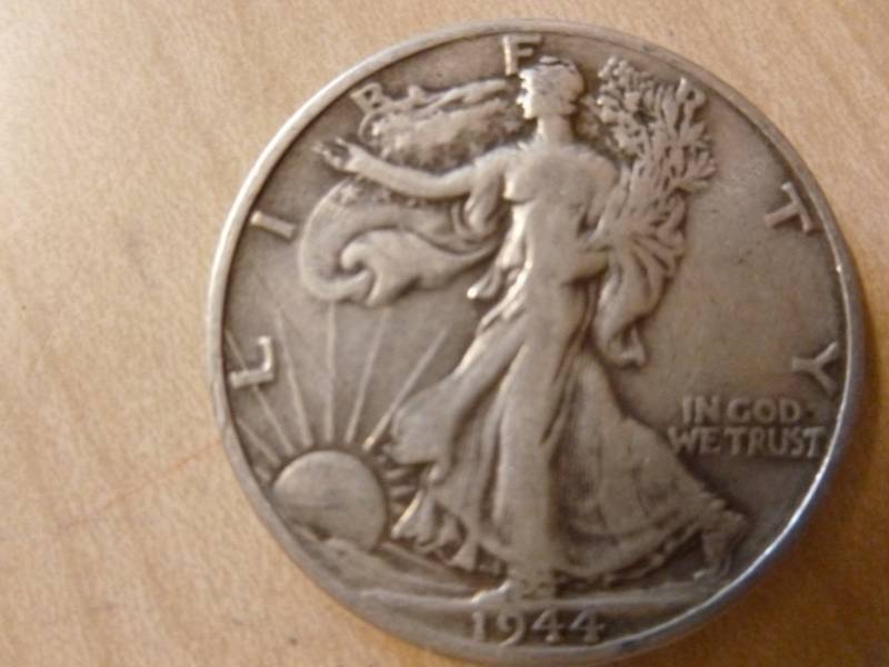 lot 14 image: Walking Liberty Silver Half Dollar
