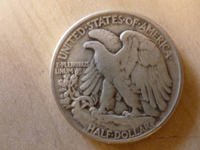 lot 22 image: Walking Liberty Silver Half Dollar