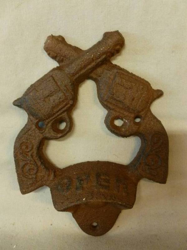 lot 60 image: Cast Iron Bottle Opener