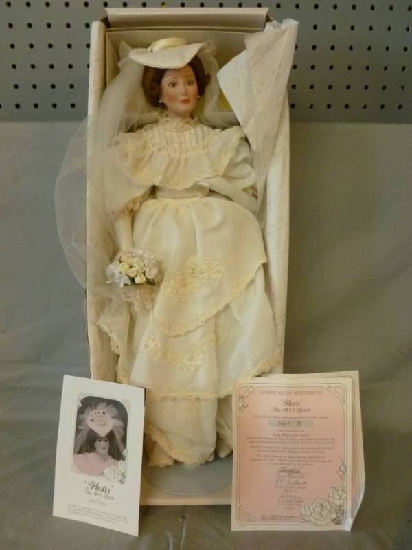 lot 83 image: Porcelain Doll