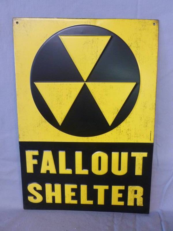 lot 109 image: Metal Sign