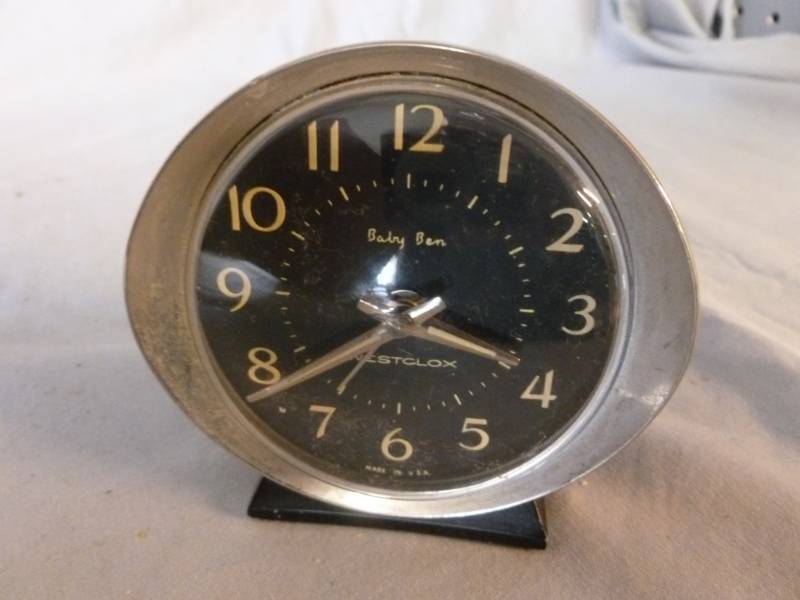 lot 115 image: Vintage Alarm Clock