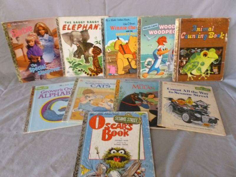 lot 140 image: Little Golden Books