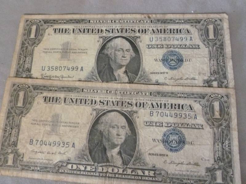 lot 159 image: Silver Certificate
