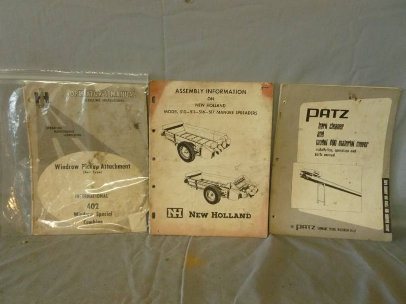 lot 257 image: Vintage Manuals