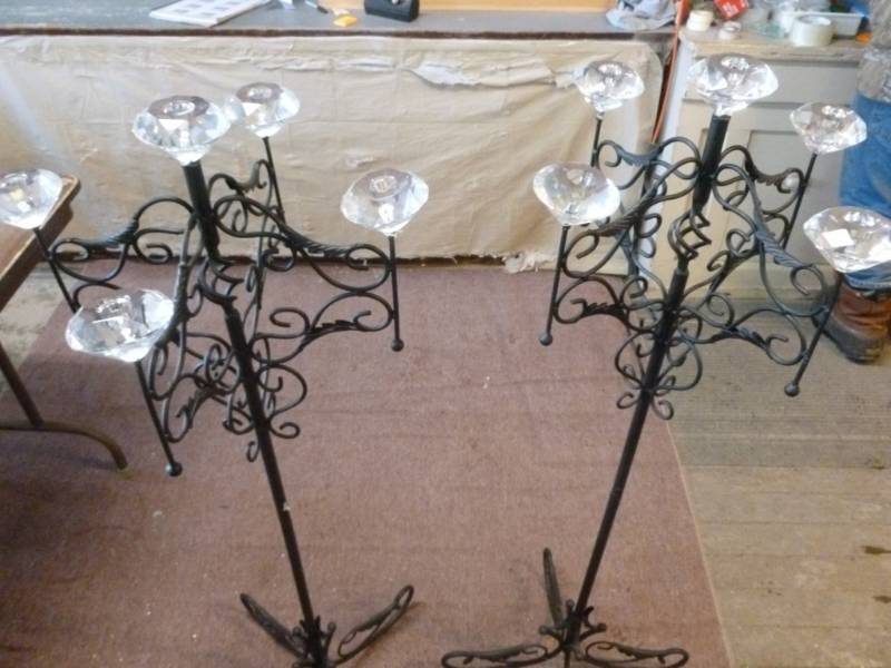lot 290 image: Candle Stands