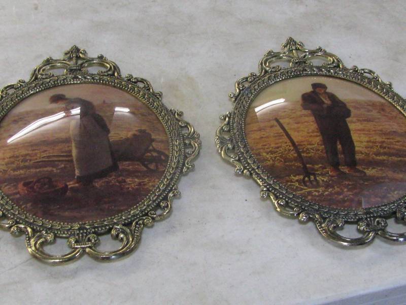 lot 60 image: Farmer and wife Pictures