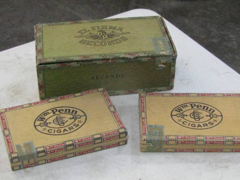 lot 67 image: Cigar Boxes