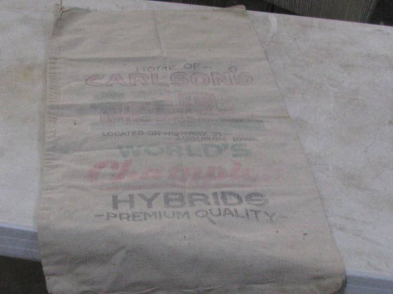 lot 74 image: Feed Sack