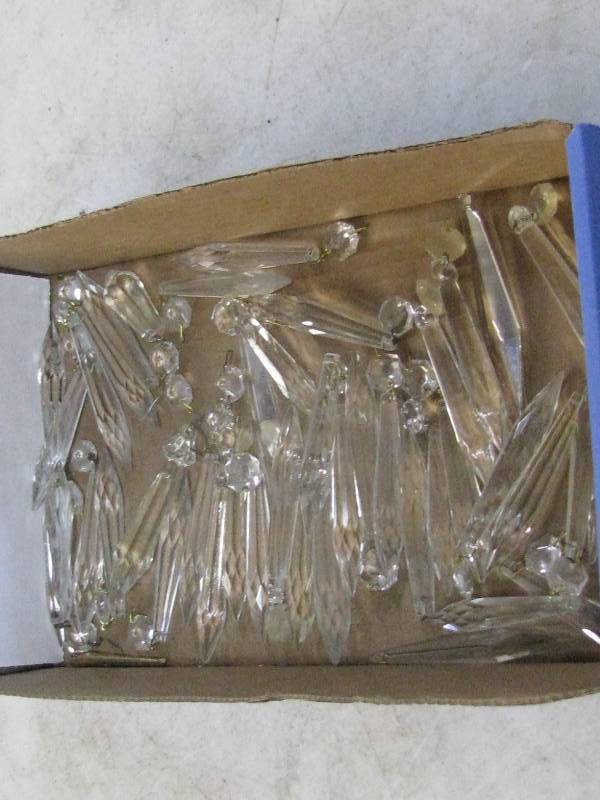 lot 6 image: Crystal Chandelier Crystals