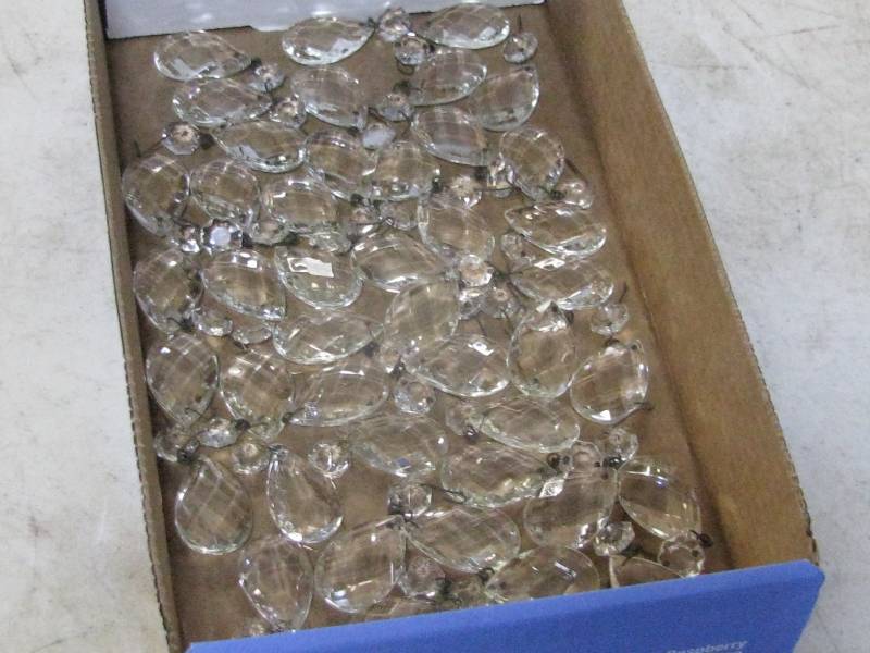 lot 7 image: Crystal Chandelier Crystals