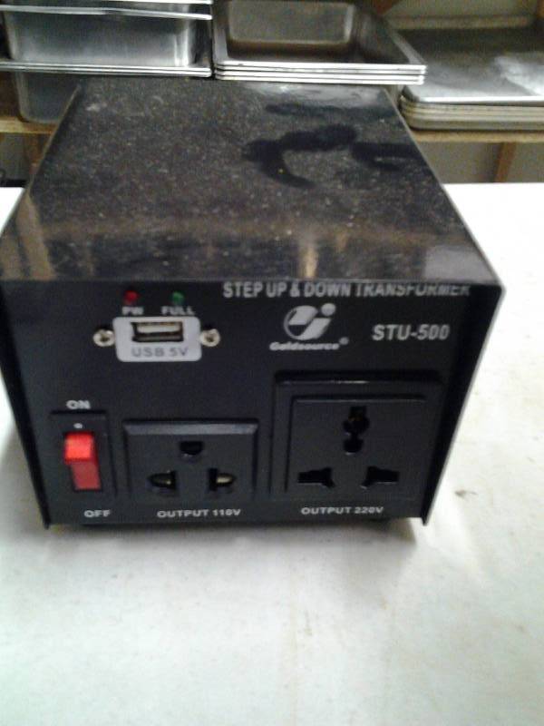 lot 17 image: Step Down Transformer STU-500