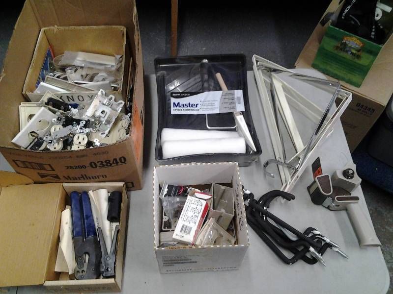lot 19 image: Electrical, Painting, Other Hardware & Supplies