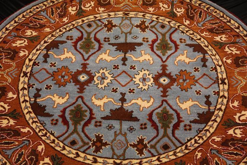 6ft Round Rug (Rug #616)