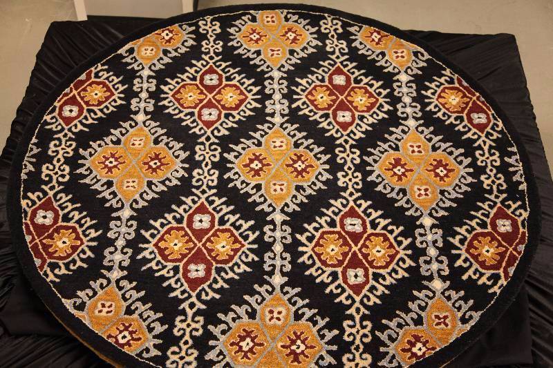 6ft Round Rug (Rug #611)