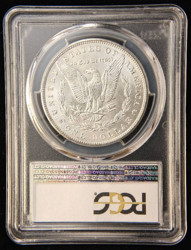 lot 10 image: 1900 MORGAN SILVER DOLLAR MS63 PCGS