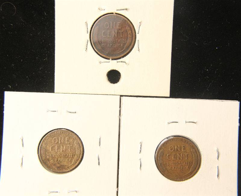 lot 62 image: 1912 1912-D 1912-S US WHEAT CENTS