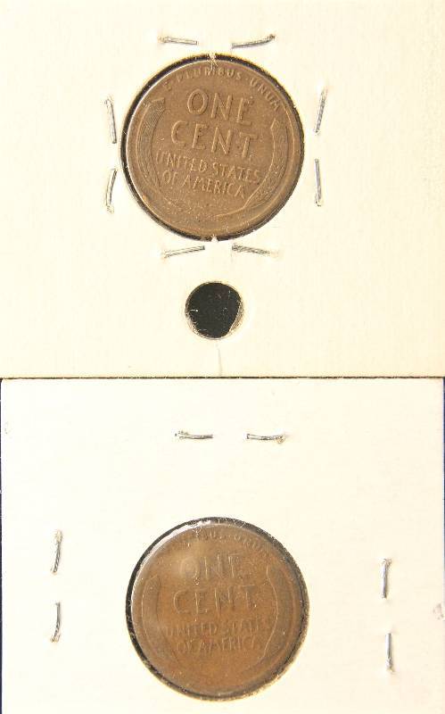 lot 83 image: 1914 & 1914-S US WHEAT CENTS