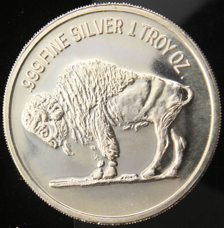 lot 90 image: 1 TROY OZ. .999 FINE SILVER STICK TO YOUR SADDLE & DONT BE BOUNCED