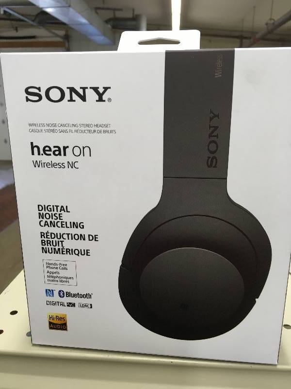 lot 278 image: SONY MDR100ABNBDC WIRELESS, MSRP $199.99