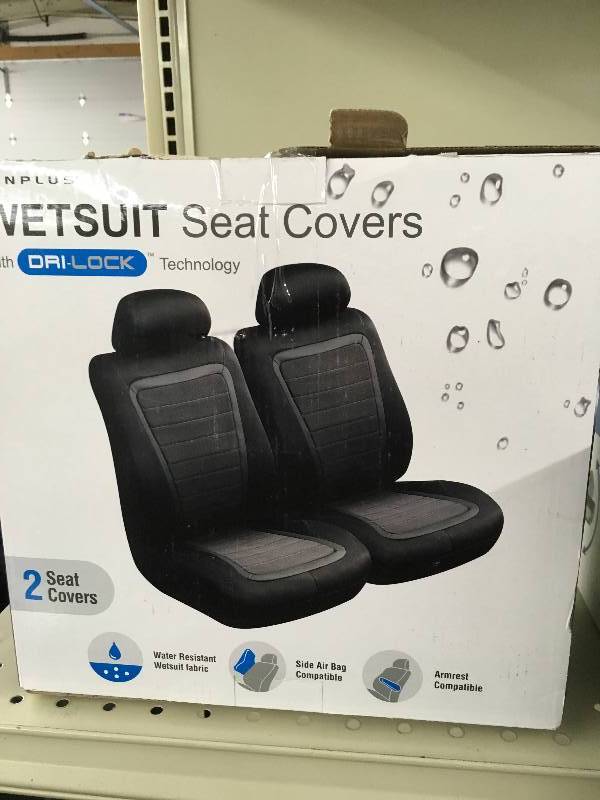 lot 300 image: DRI-LOCK SEAT COVERS, MSRP $24.99