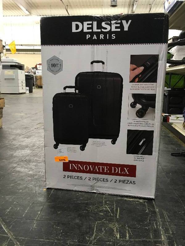 lot 312 image: DELSEY 2PC HARDSIDE SET, MSRP $149.99