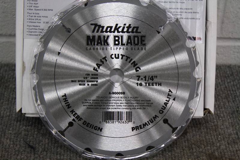 lot 42 image: Makita MAK Blade 7 14 16T Carbide Tipped Blade