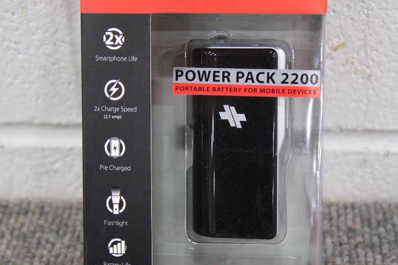 lot 146 image: Swiss Portable Power Packs 2200 - MSRP $39.99 NEW