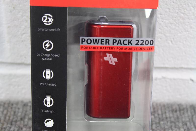 lot 149 image: Swiss Portable Power Packs 2200 - MSRP $39.99 NEW