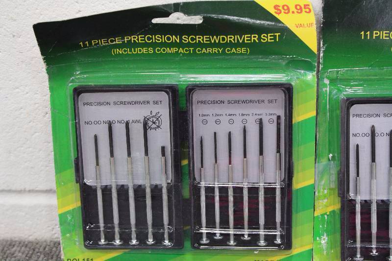 lot 230 image: 11pc Sets of Precision Screwdriver Sets
