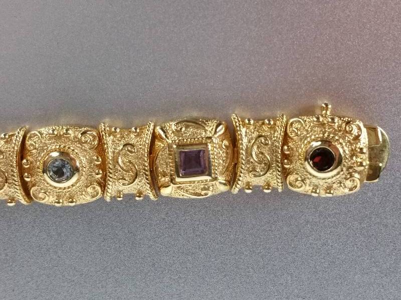 Ladies Stunning Multi-Gem Estate Bracelet