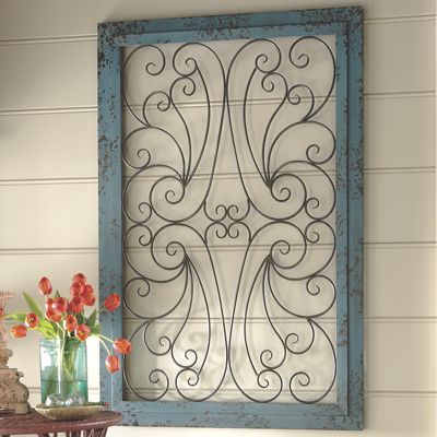 Distressed Scroll Screen open box R...