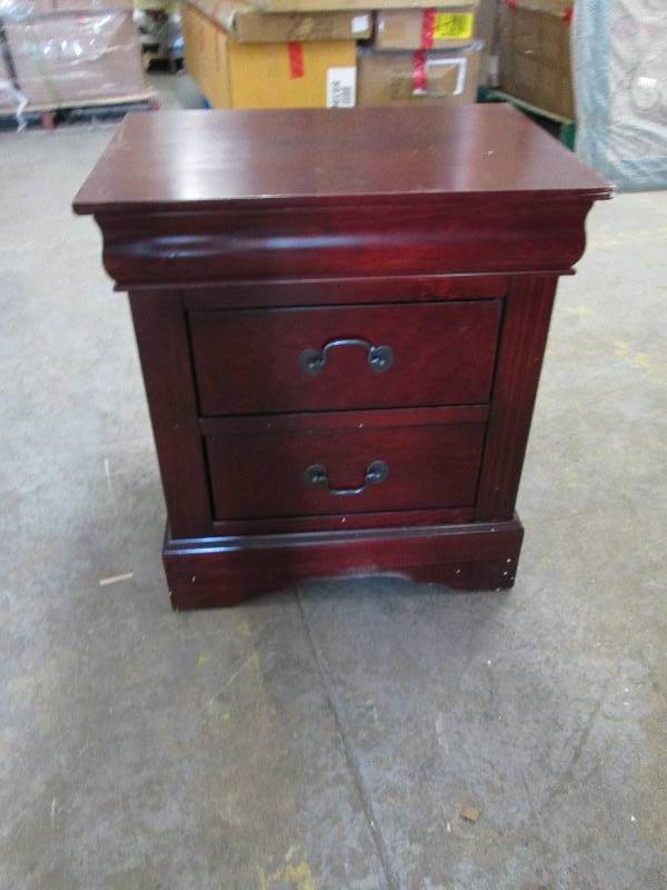 Night Stand in Cherry open box, scu...